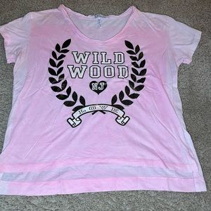 Light Pink Wildwood Crop Top